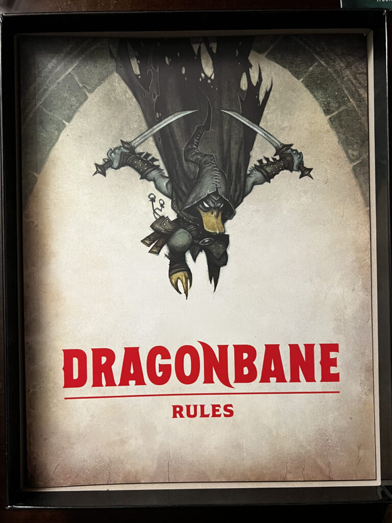 Front cover of Dragonbane Rules book