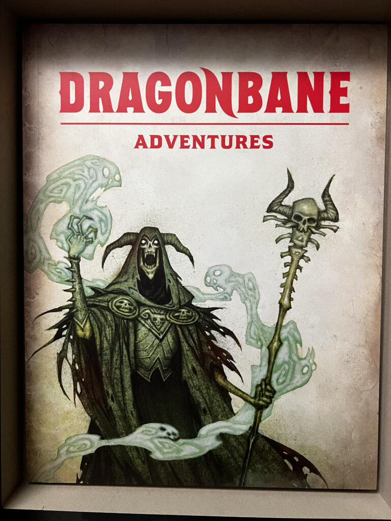 Front cover of Dragonbane Adventures book