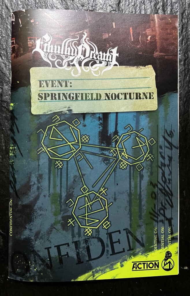 Cthulhu Dreamt: Springfield Nocturne Cover